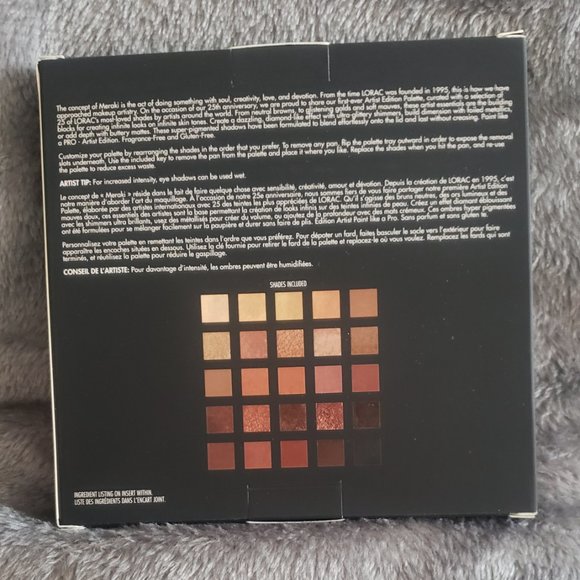 LORAC PRO Palette Artist Edition Meraki Palette $50 - Picture 4 of 9
